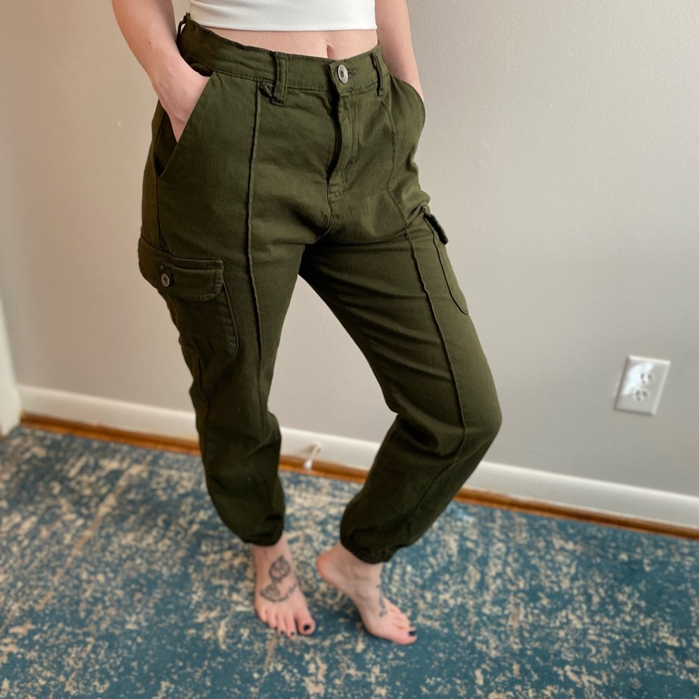 Femme Lux Cargo Jogger Pants